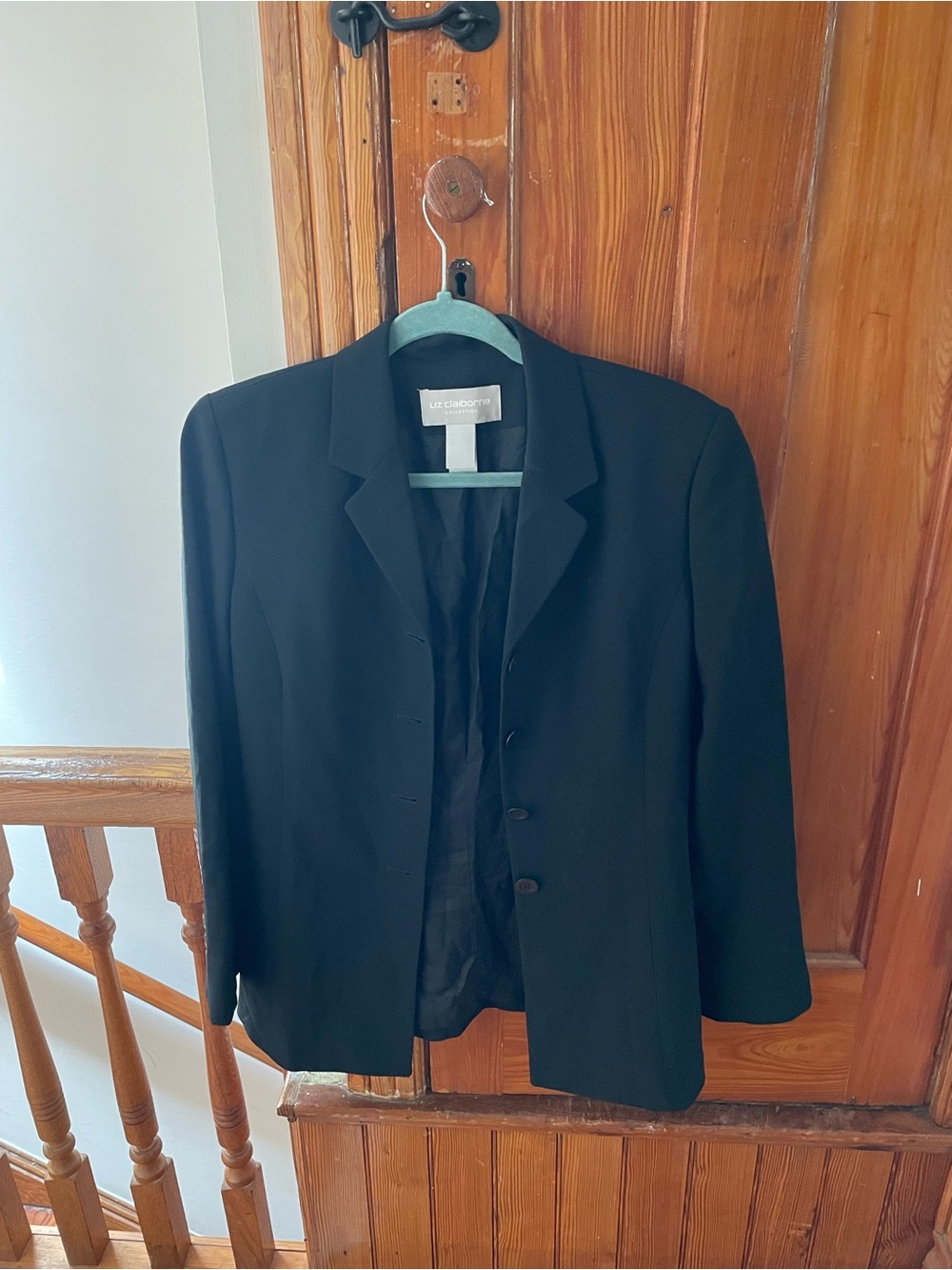 Liz Claiborne Classic Black Blazer sz4
